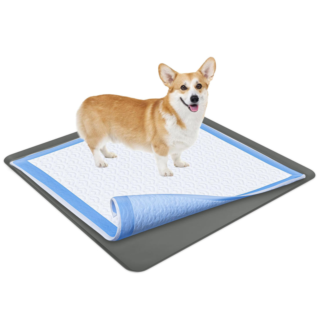 TidyFriend Dog Pee Pad Holder Tray Fits for 36” x 36” Wee Wee Pee Pads