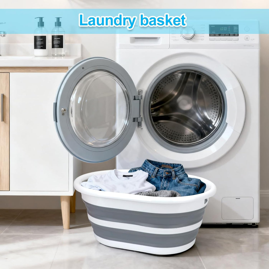 ddLUCK Multi-Functional Collapsible Pet Bathtub