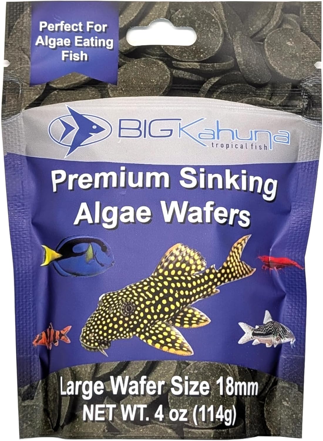 Large 18mm Algae Wafer - Algae Wafers for Bottom Feeders