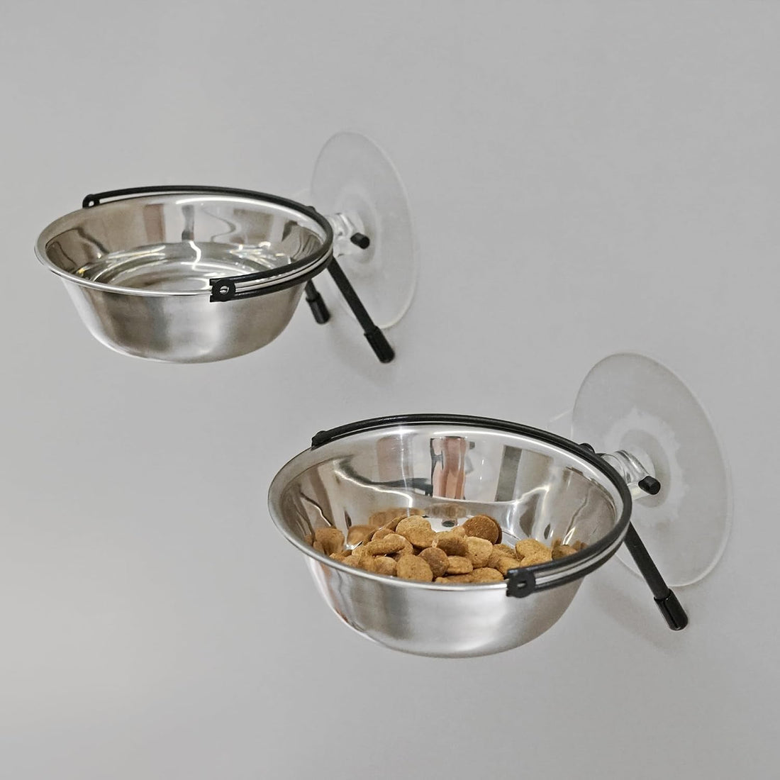 PETKARAY Window Bowls for Indoor Cats, 12 Ounces Food Bowl for Window