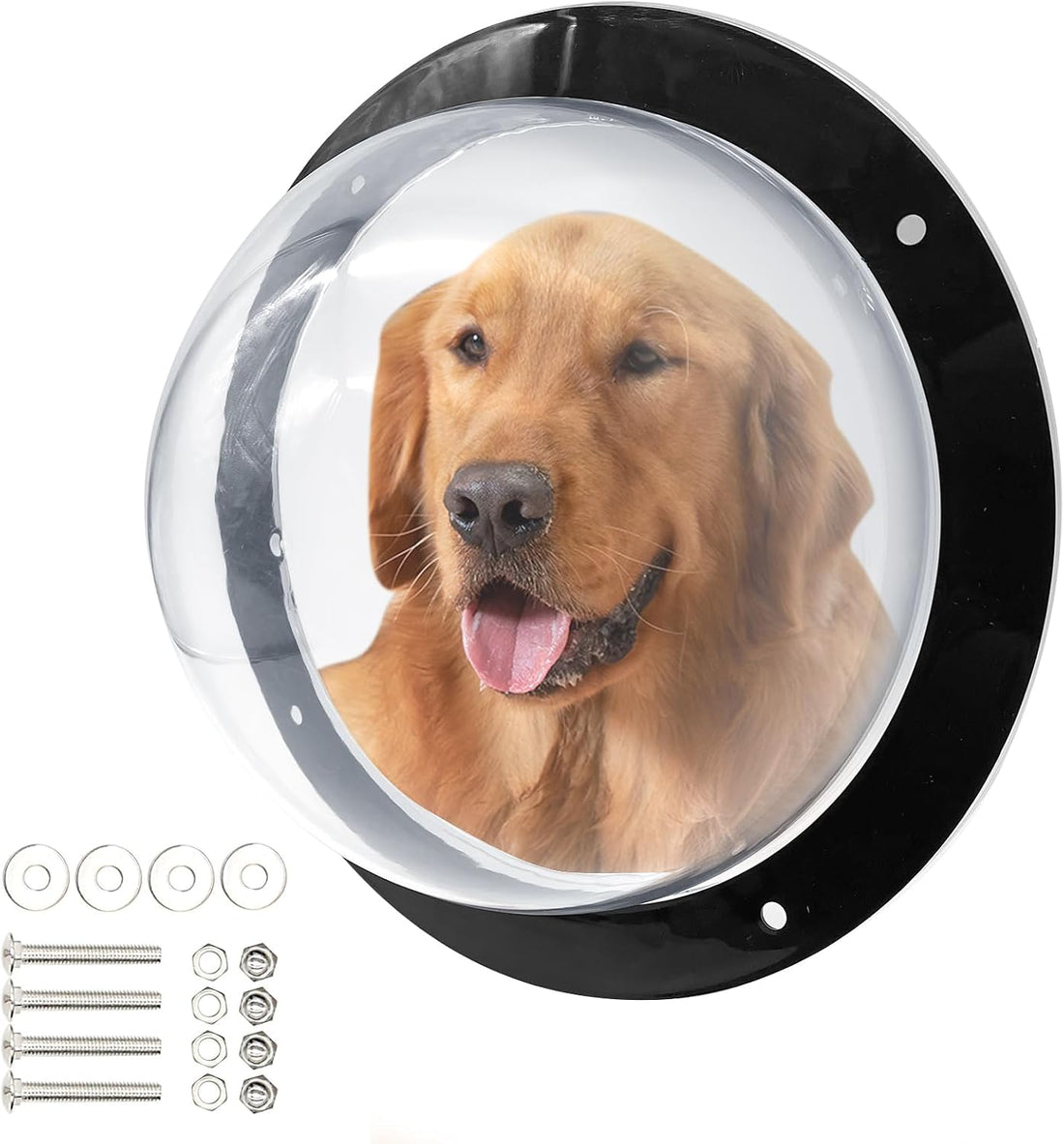 Hamiledyi 2 Pack Dog Fence Window