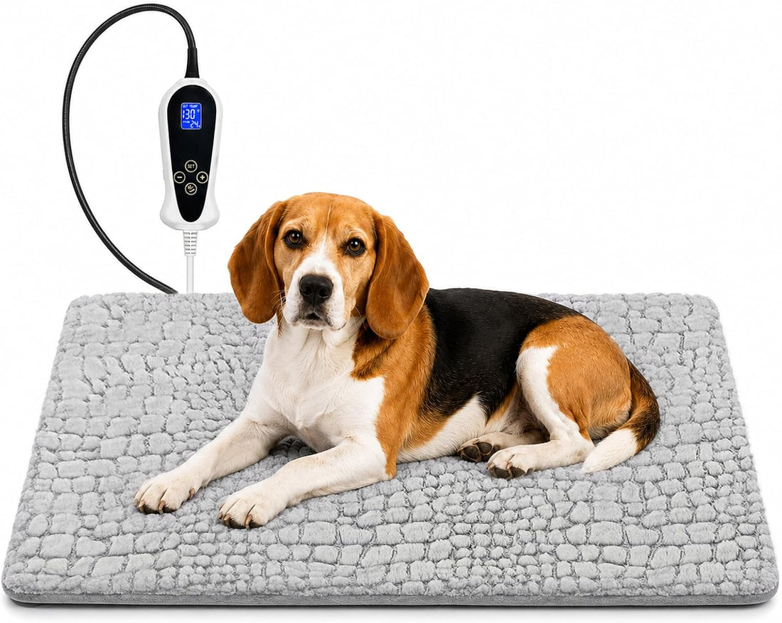 Heated Bed for Small Animals Pet Heating Pad with Intelligent