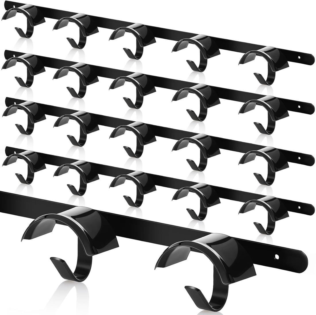 Zonon 2 Pcs Bridle Rack for Horse Wall Mount, Horse Tack Bulk