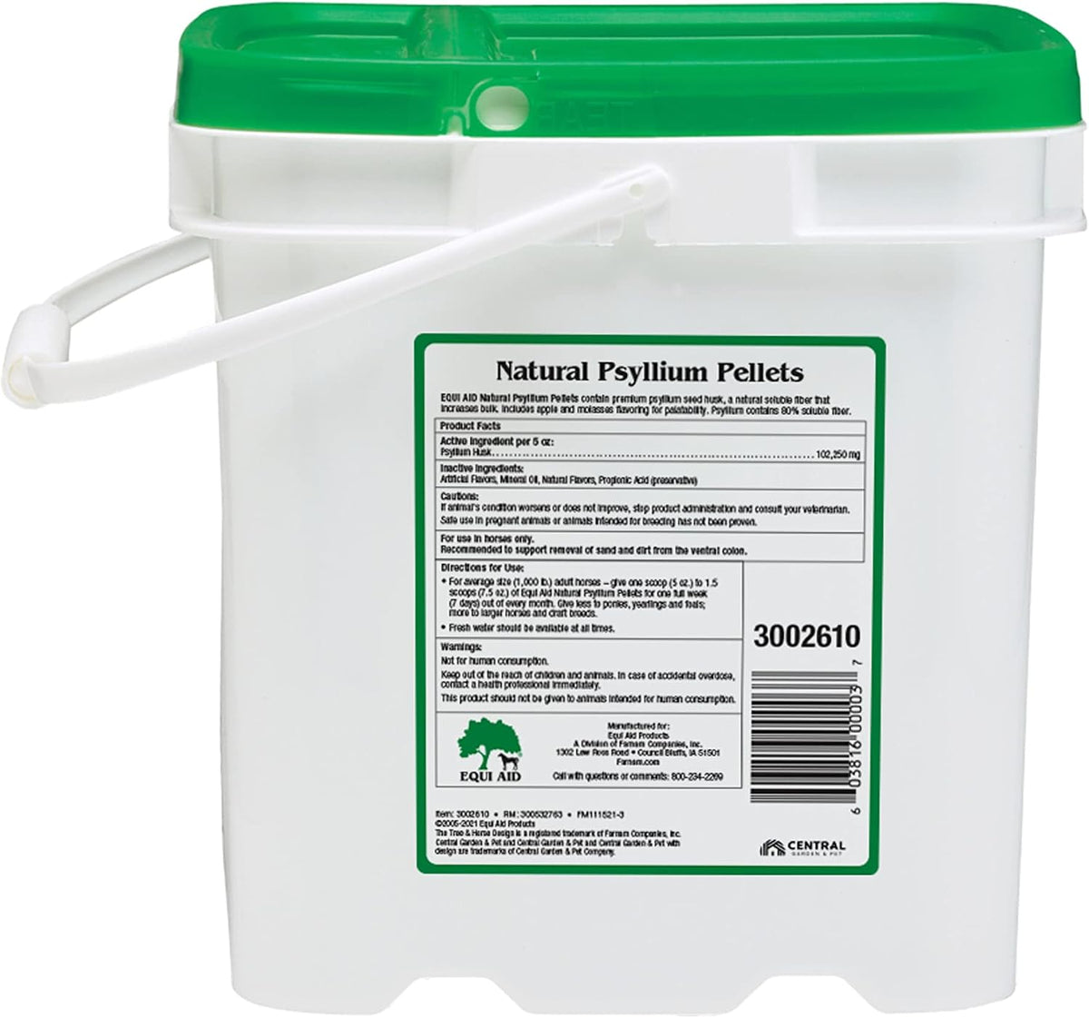 Farnam Equi Aid Natural Horse Psyllium Pellets
