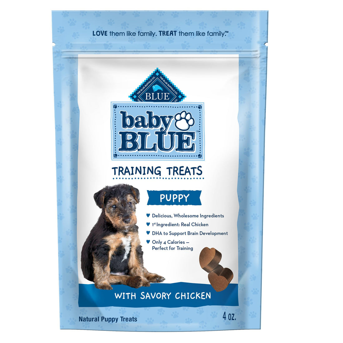 Blue Buffalo Baby Blue Training Treats Natural Puppy Soft Dog Treats