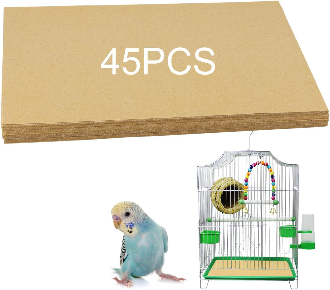 45 Pcs Bird cage Liner Paper
