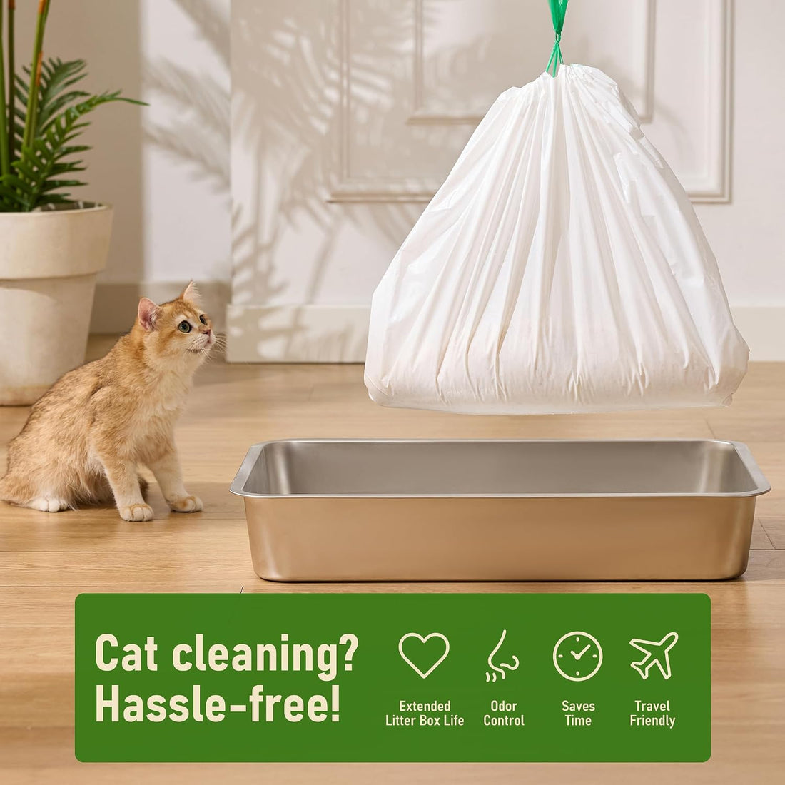 ZOMISIA Super Jumbo Litter Box Liner XXL