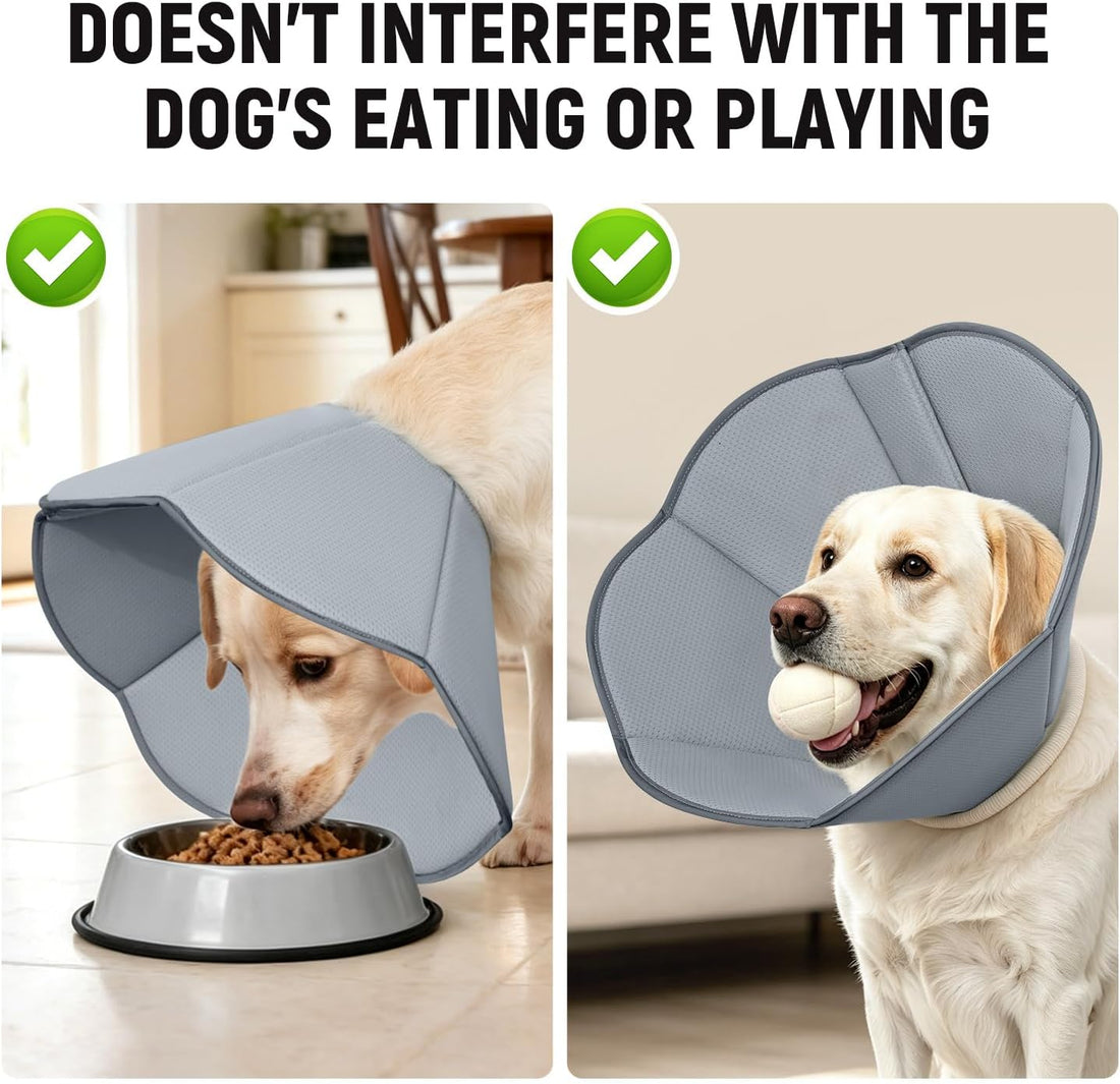 YJGF Soft Dog Cone Collar, Elizabethan Dog Cone Collar Alternative