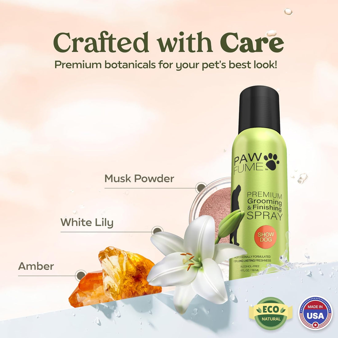 Pawfume Show Dog Shampoo & Conditioner + Grooming Spray