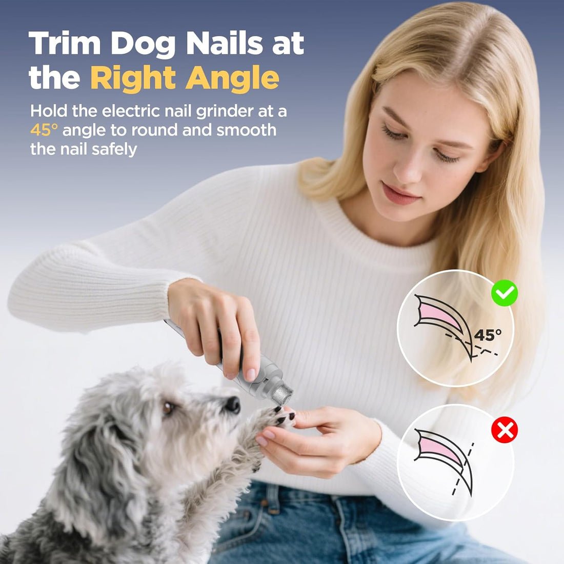 YGGDRA Dog Nail Grinder Upgraded