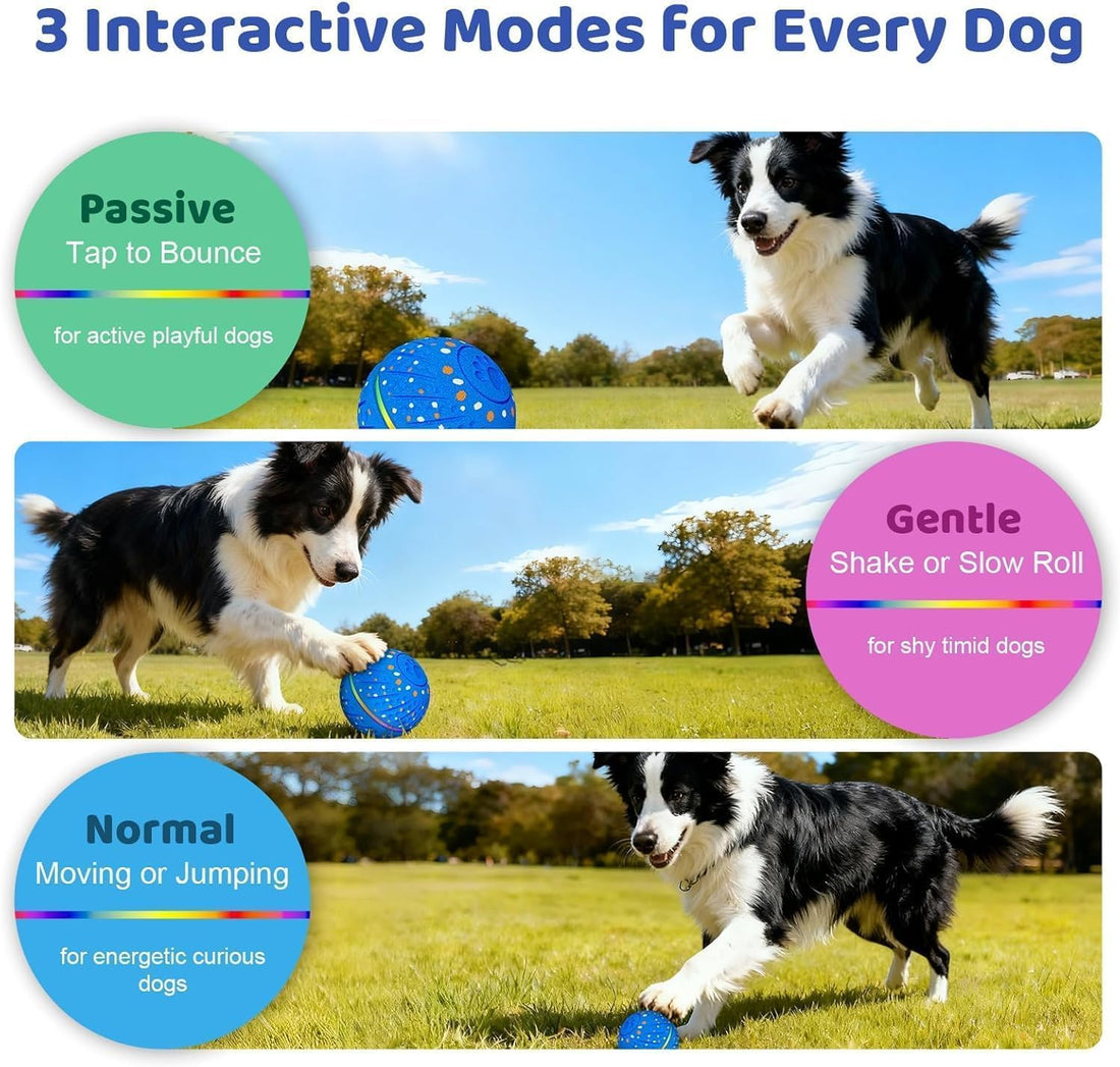 Smart Interactive Dog Toys Ball for Aggressive Chewers Small Medium
