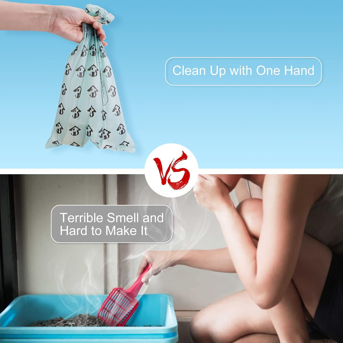Cat Litter Scooper with Holder