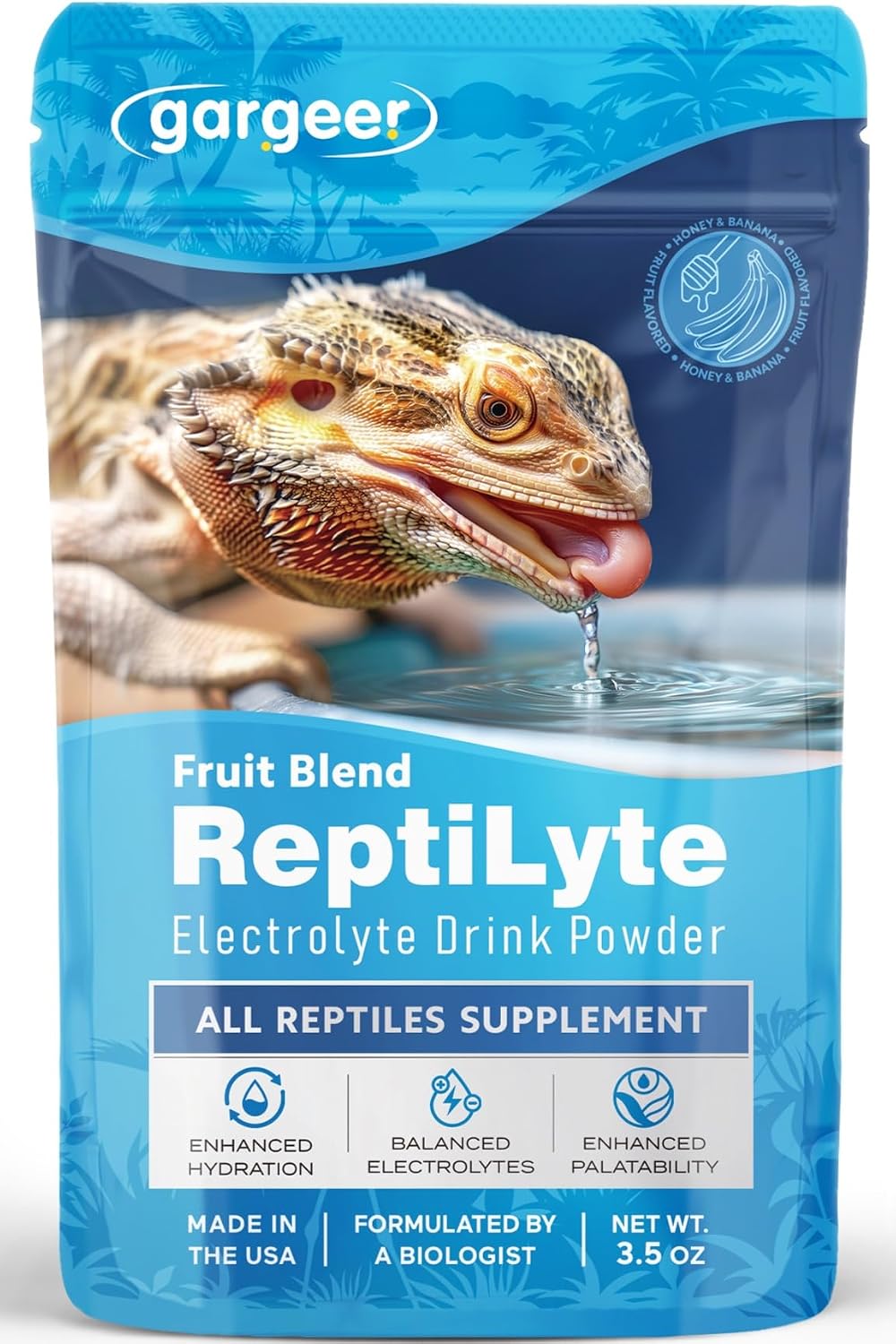 Gargeer Premium ReptiSoak Electrolytes SOAK for Reptiles
