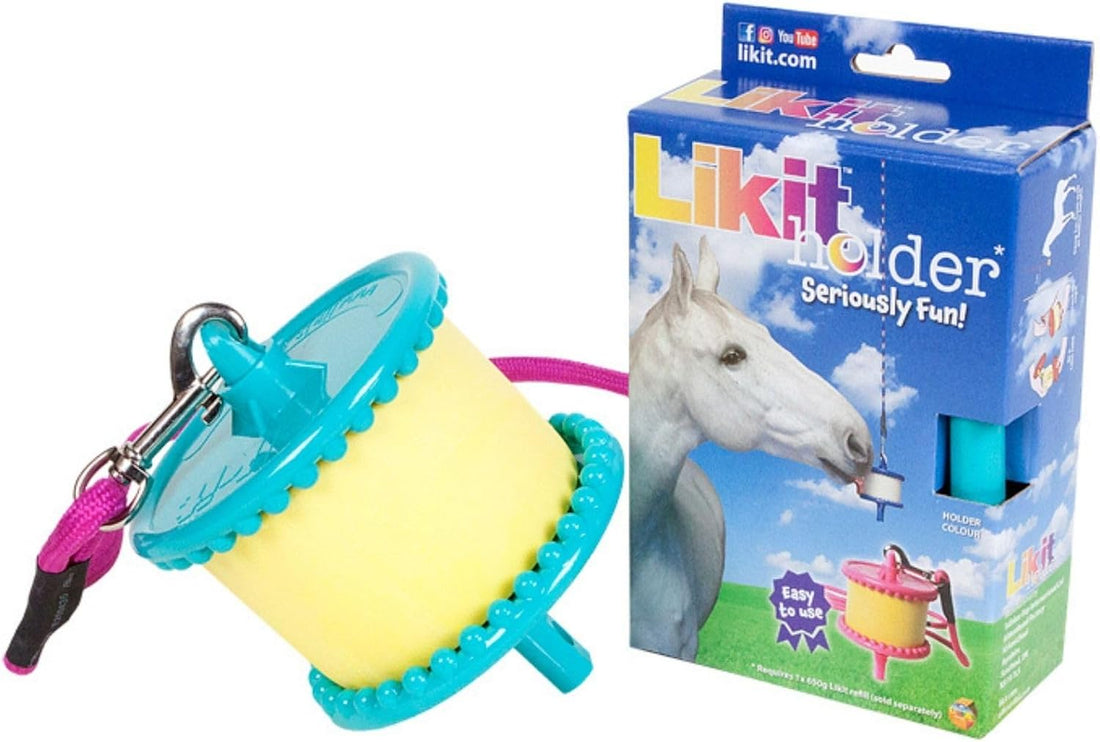 Likit Signature Holder - Aqua - Clear, Unisex