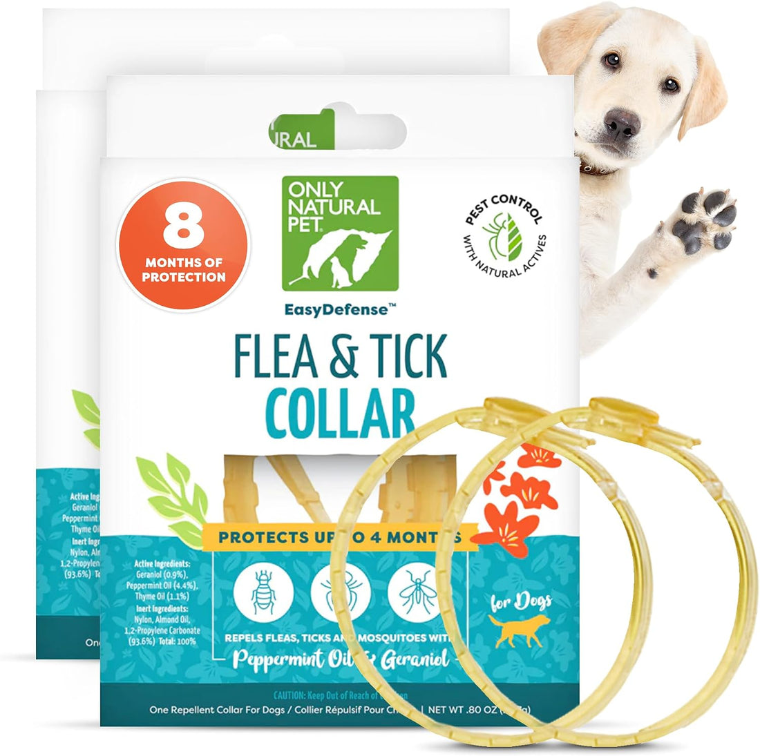 Only Natural Pet EasyDefense Flea & Tick Dog Collar