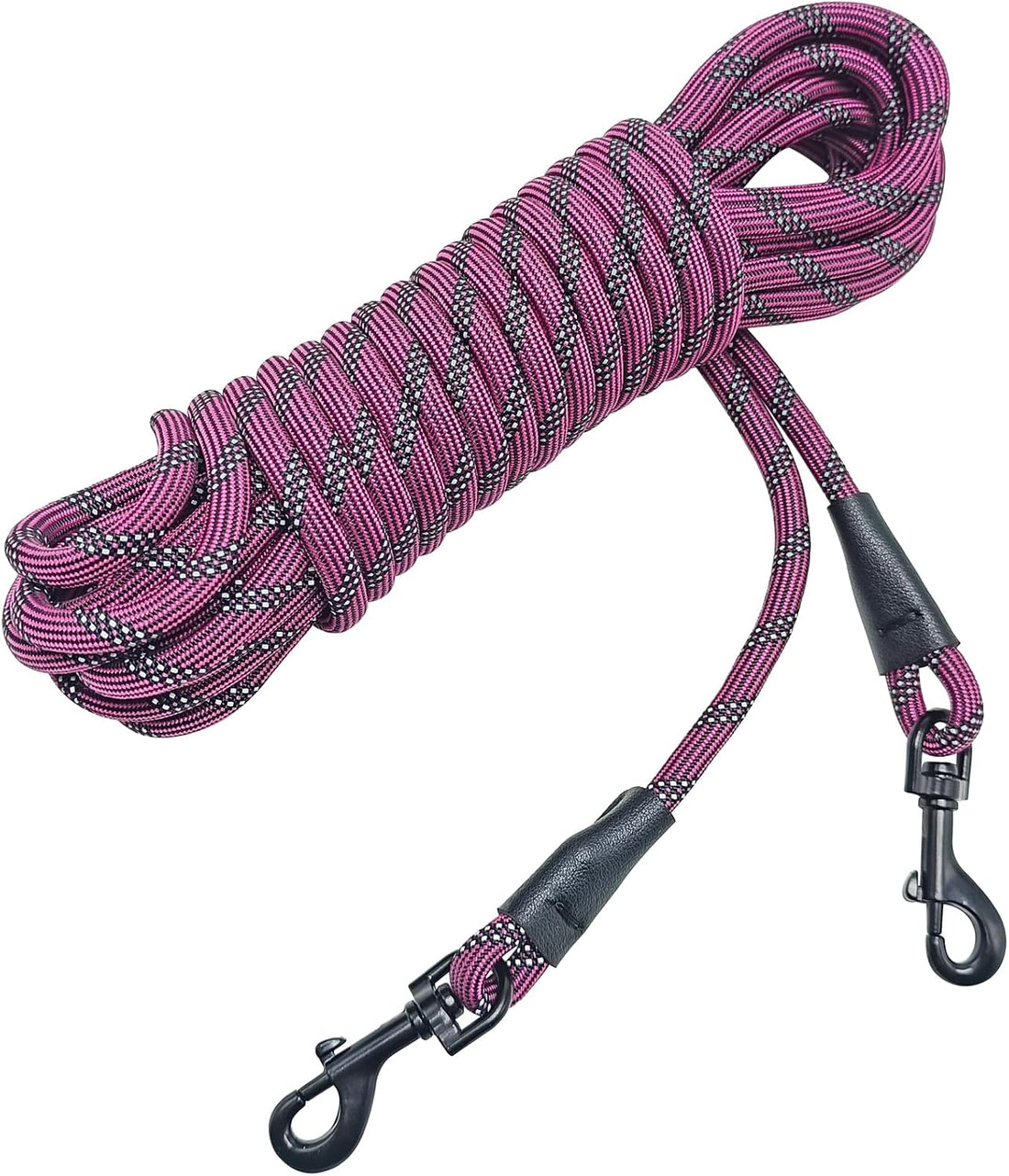 BTINESFUL 20ft Reflective Small Tie Out for Dogs up to 35lbs