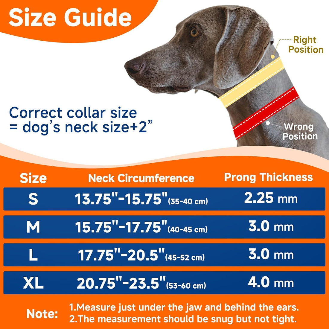 Mayerzon Hidden No Pull Dog Collar for Large Medium Small Dogs