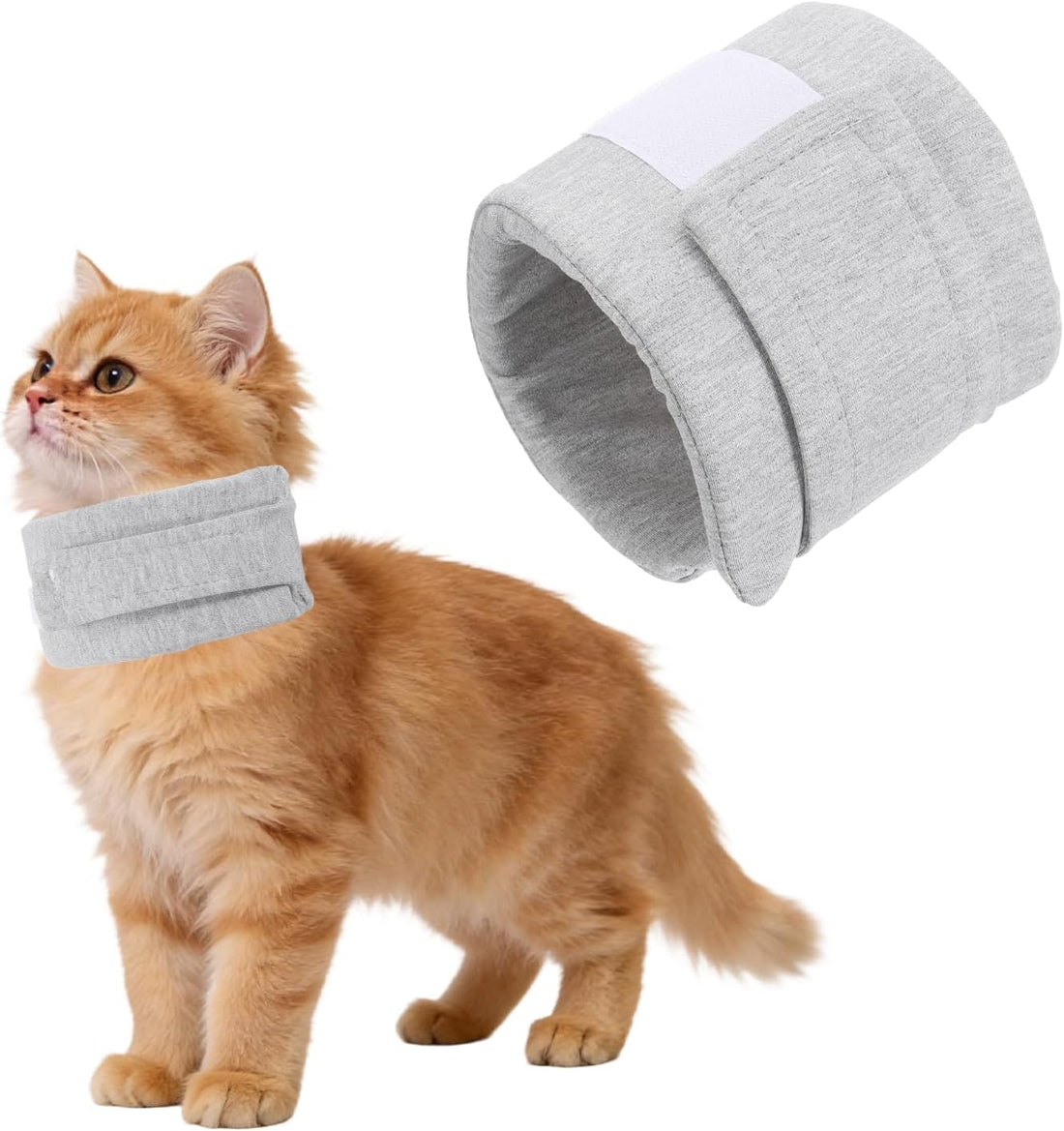 Cat Neck Cone Recovery Collar Brace Cotton M 7.9-11inch