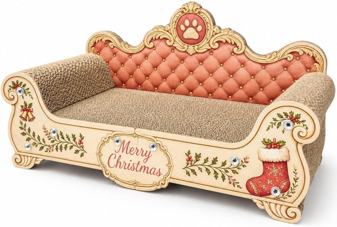 Sofa Shaped Cat Scratching Couch