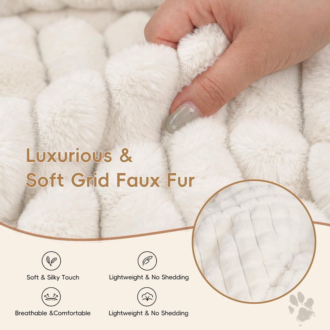 Cat Couch Bed for Indoor Cats,24 x 16.5 x 8 Inches, White