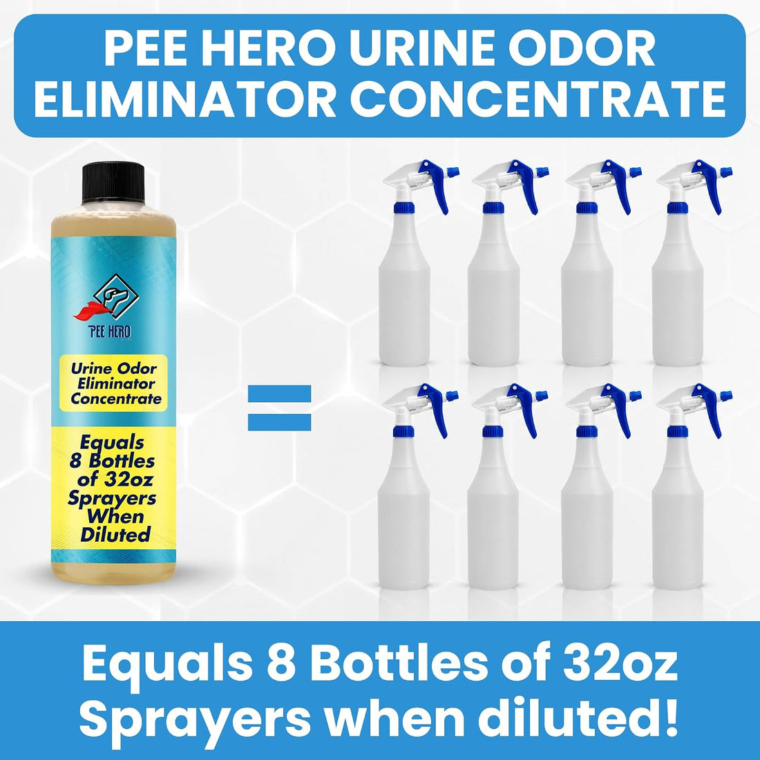 Pee Hero Outdoor Pet Urine Odor Eliminator 32 oz Concentrate