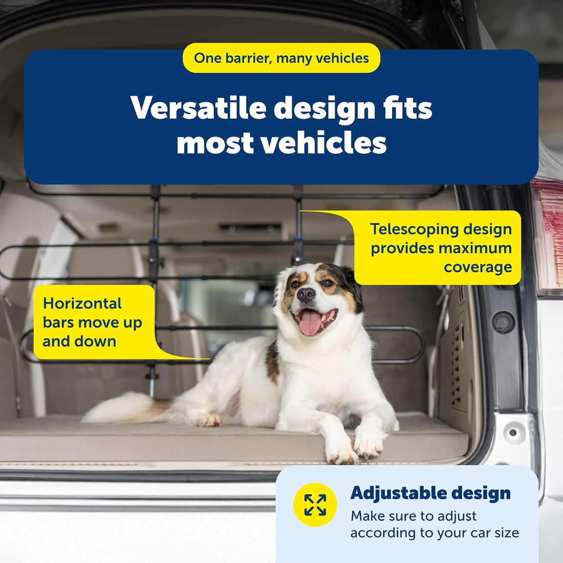 PetSafe Happy Ride Metal Dog Barrier