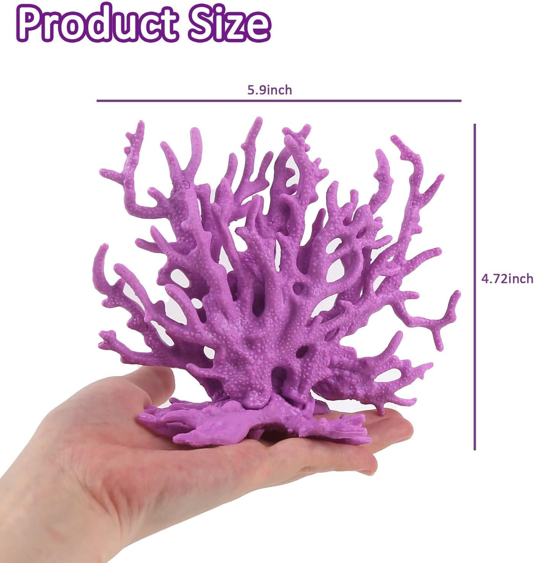 5 Pcs Artificial Coral Reef Decor Fake Faux Plants Coral Reef Decor