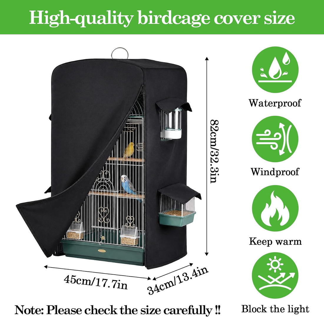 Klmnop Bird Cage Cover for Night