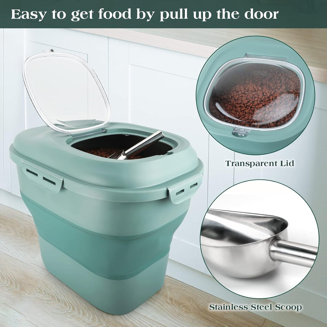 TIOVERY Dog Food Storage Container