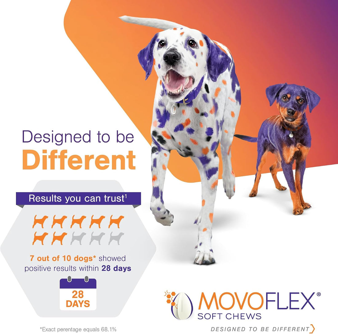 MOVOFLEX Soft Chews Hip and Joint Support Supplement for Medium Dogs