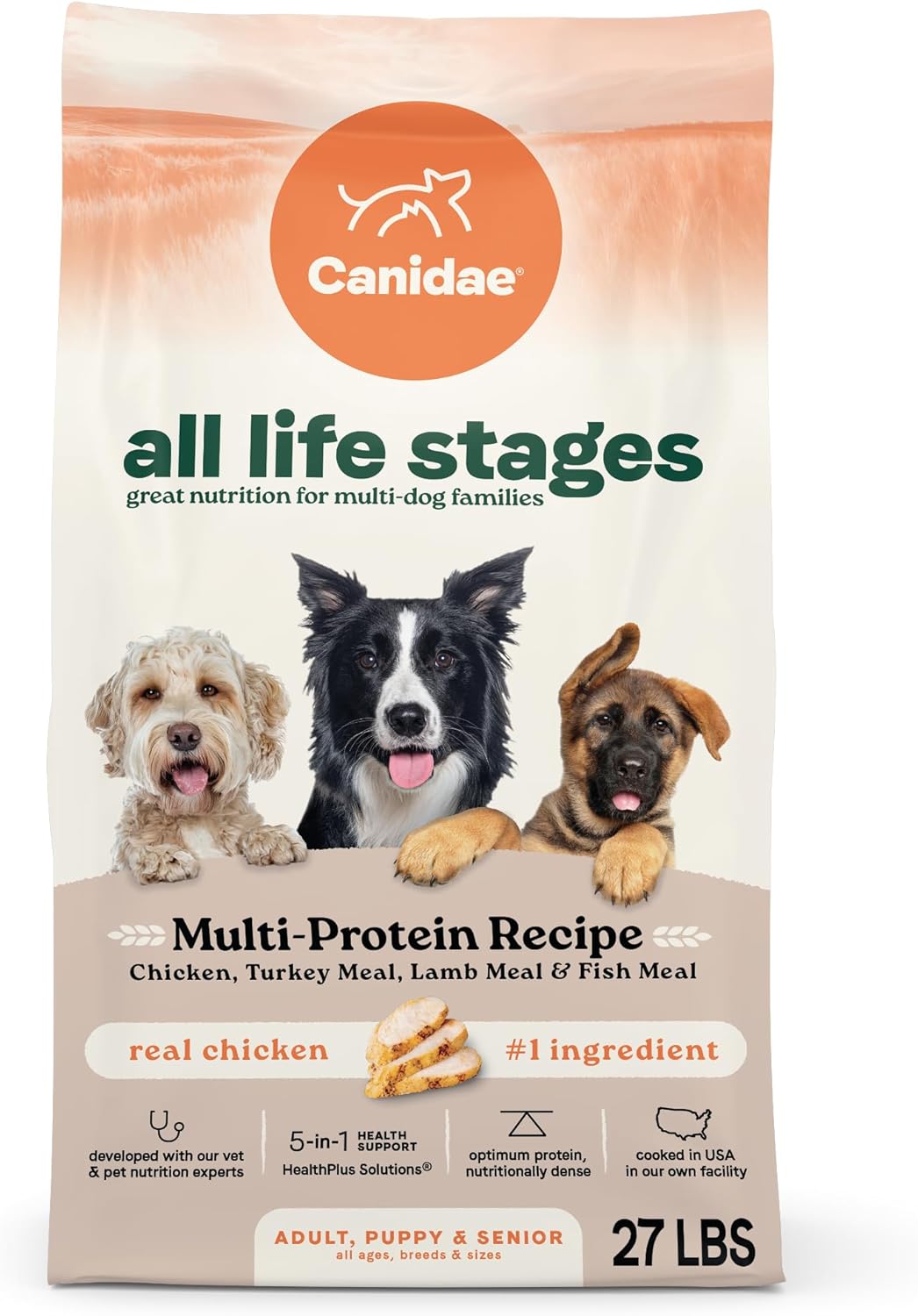 Canidae All Life Stages Multi-Protein, Chicken, Turkey, Lamb & Fish