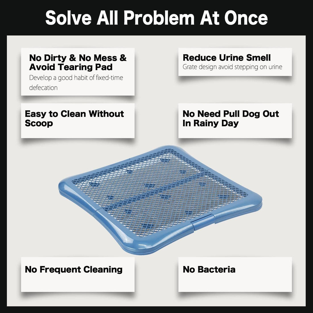 petphabet Training Pad Holder Floor Protection Dog Pad Holder Mesh