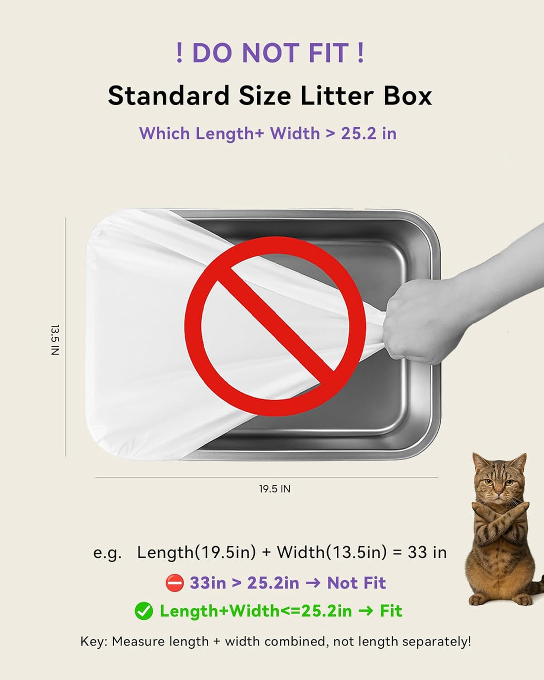 120 Count Cat Litter Box Bags Compatible with PetPivot AutoScooper