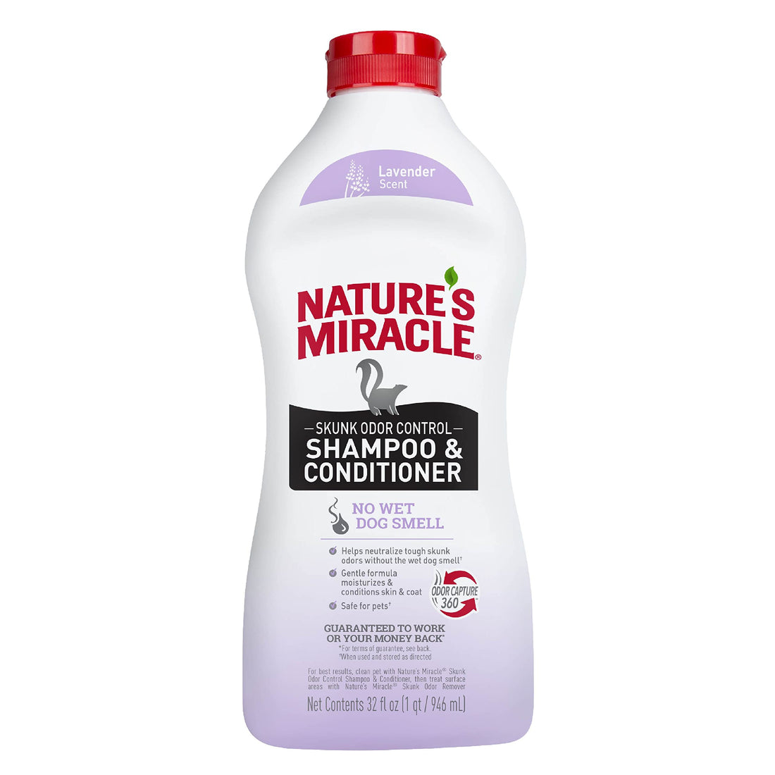 Nature's Miracle Skunk Odor Control Shampoo & Conditioner, 32 oz