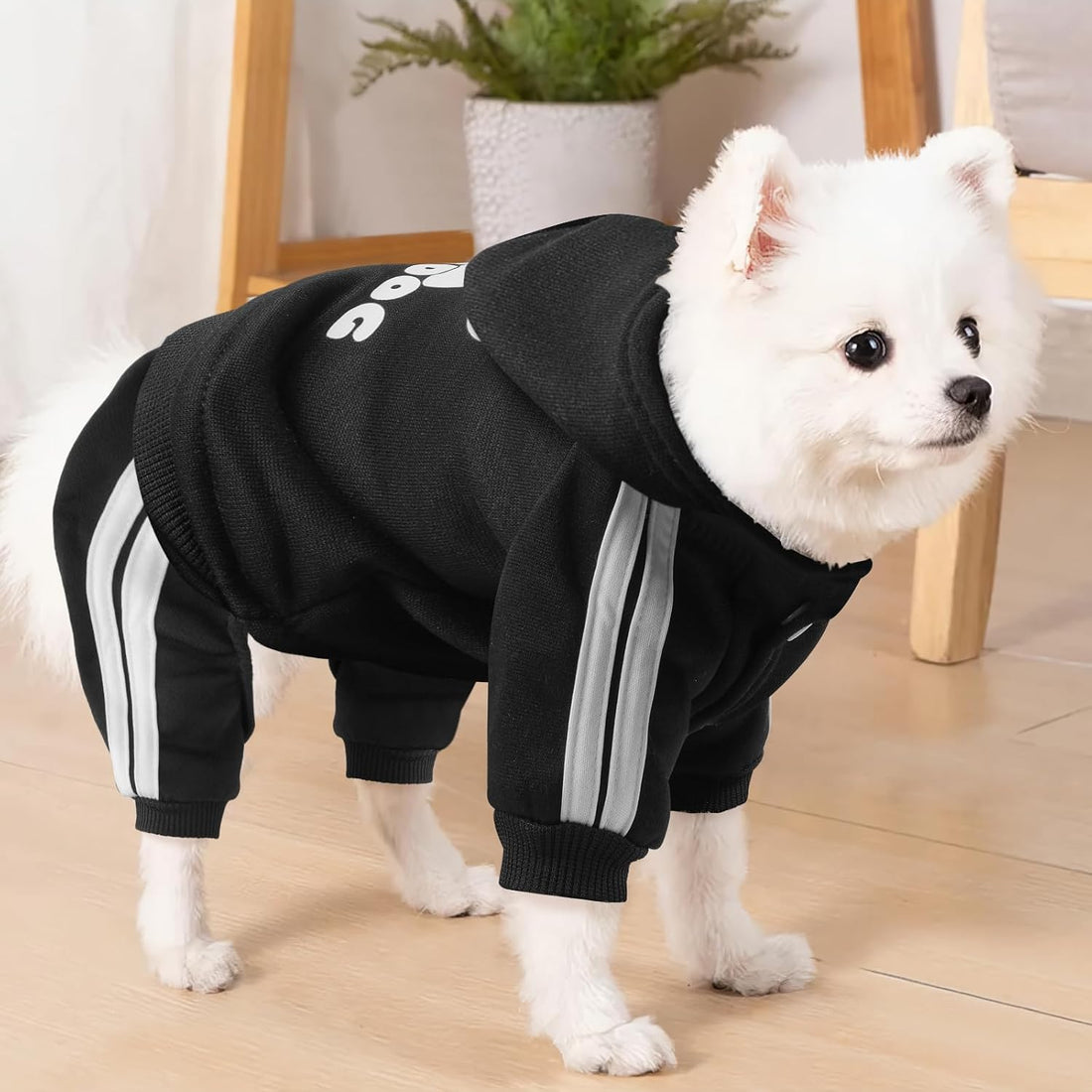 LONTEPET Dog Hoodie 4 Legs Jumpsuit for Small Dogs Puppy Clothes Dog
