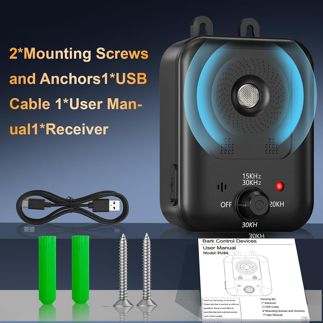 Anti Barking Devices, Auto Barking Control Devices with 3 Modes
