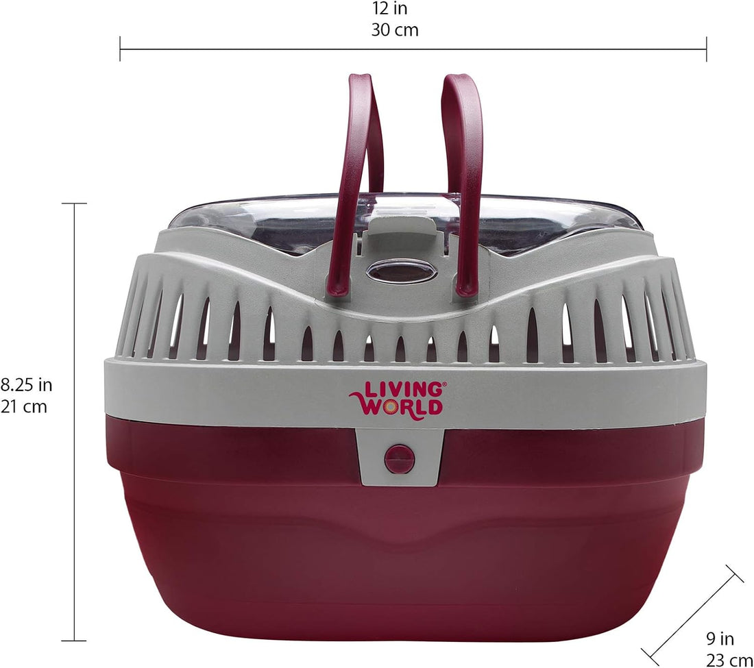 Living World – Pet Carrier for Small Pets, Large
