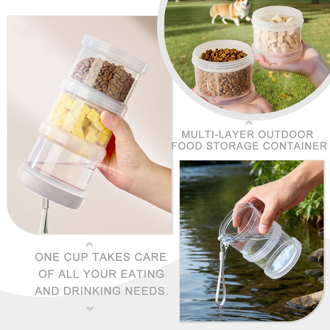2025 Upgraded Airtight Dog Treat Container