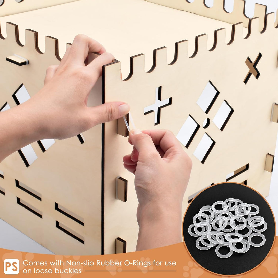 Bissap Wooden Rabbit Hideout Castle