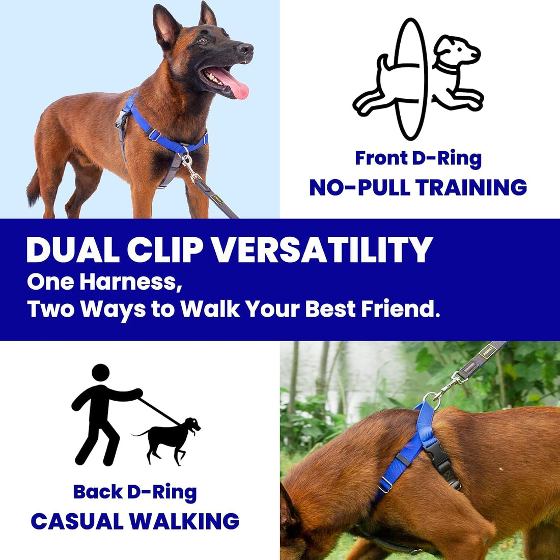 Easy Walk No Pull Dog Harness