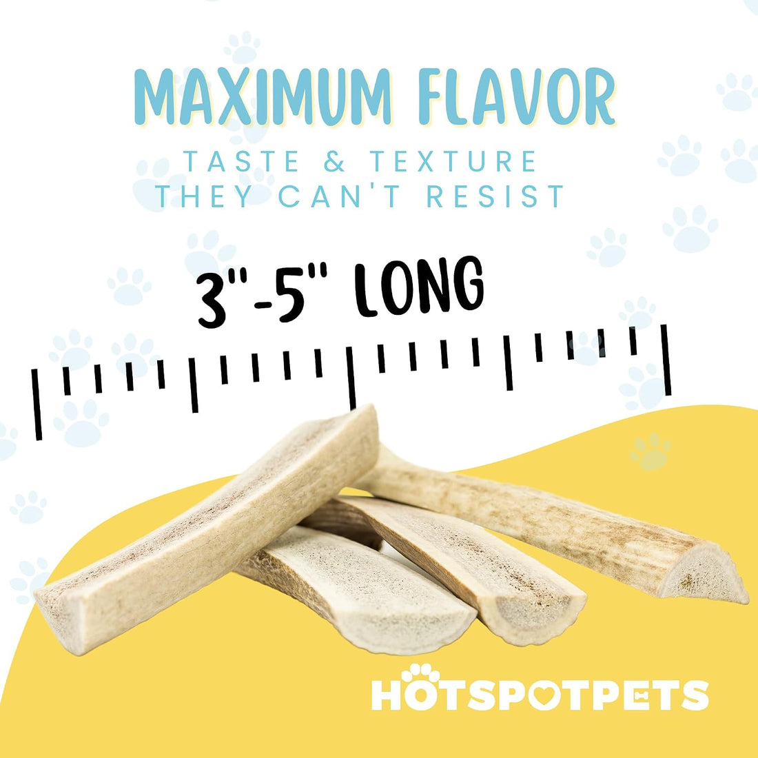 Small Premium Split Elk Antlers for Dogs