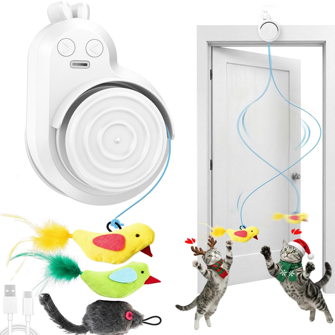 Interactive Cat Toys for Indoor Cats