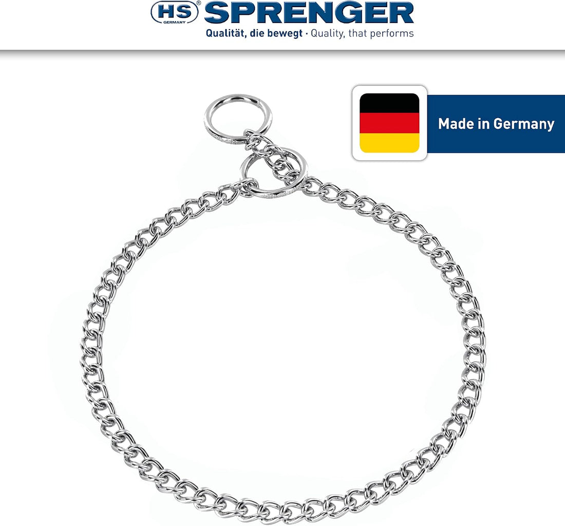 Herm Sprenger - Chrome Plated Steel Dog Training Collar