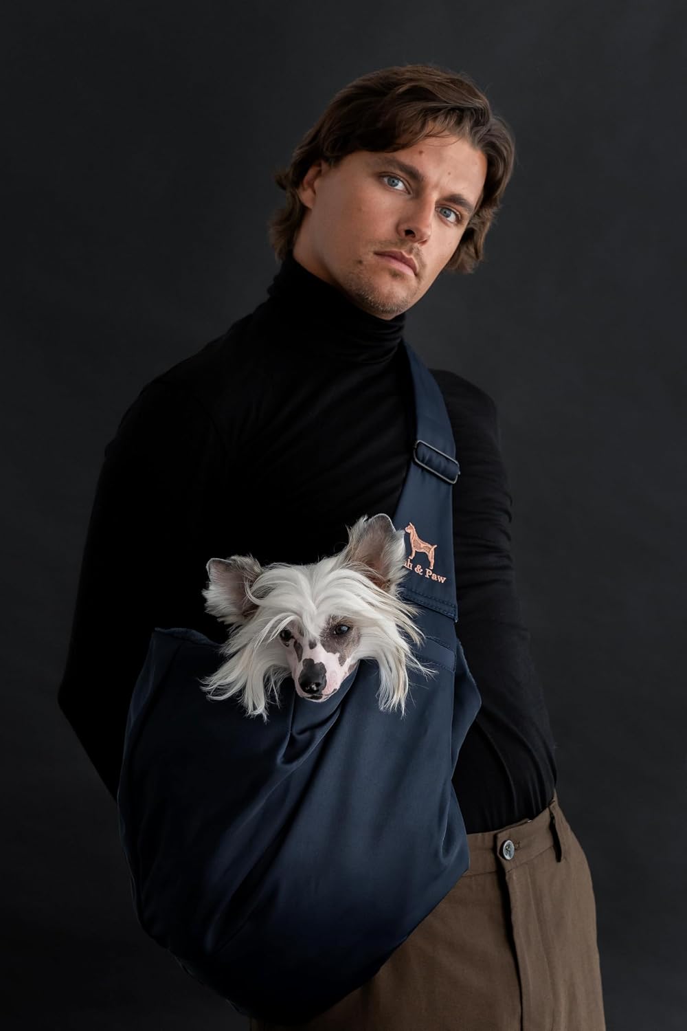 Noah & Paw Dog Sling Carrier for Small Dogs & Cats with Adjustable