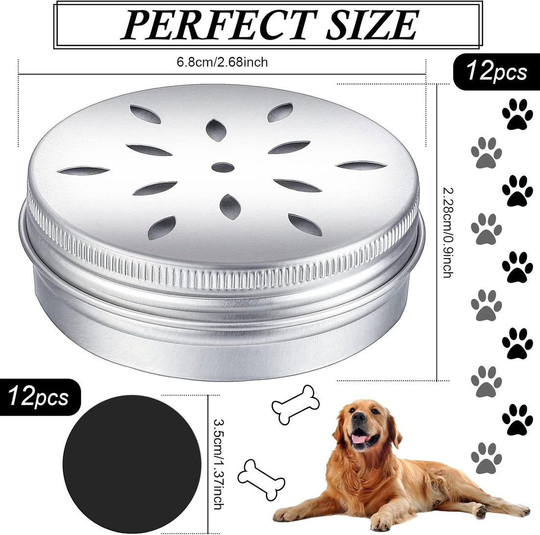 Oudain Dog Scent Work Tins, Twelve-Pack