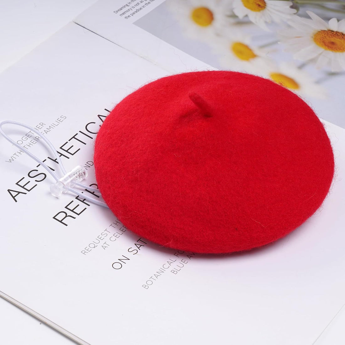 choyaxo 1pcs Dog Beret Funny Artist Dog hat for Small Dogs Cat