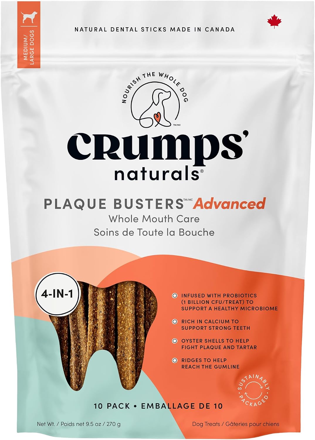 Crumps' Naturals Plaque Busters Advanced