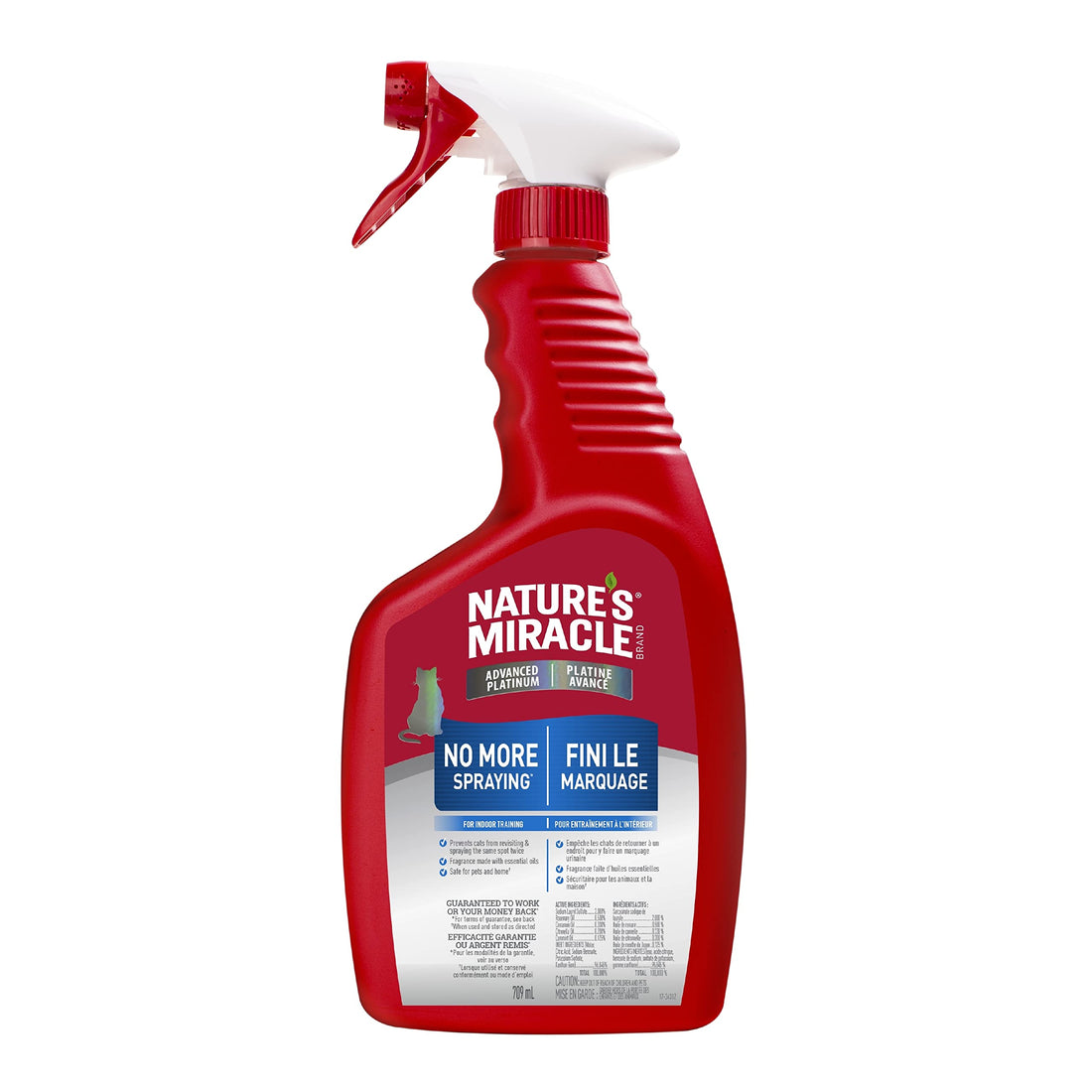 Nature's Miracle Advanced Platinum No More Spraying, 24 Ounces