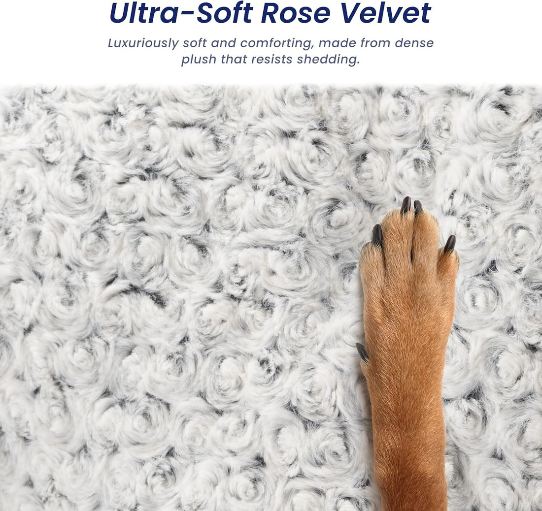 3.5" Thick Plush Dog Bed Mat for Car Back Seat