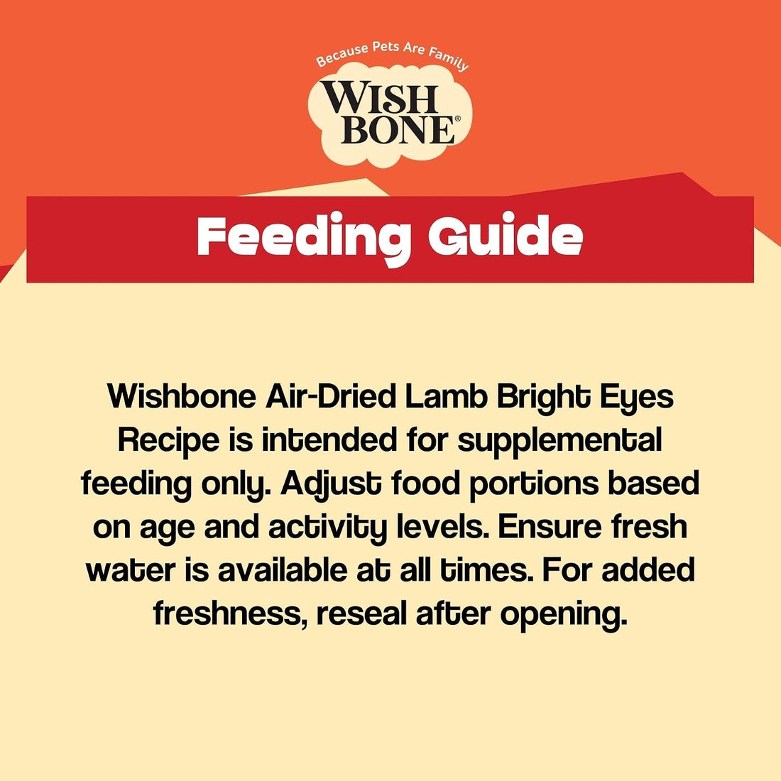 Wishbone Air Dried Lamb Dog Food - High Protein, Grain Free Recipe